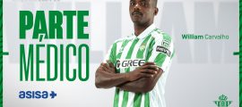 Anuncio del parte médico de William Carvalho.