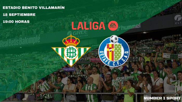 Imagen de la previa del partido Real Betis-Getafe CF.