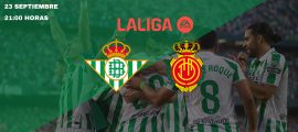 Imagen de la previa del partido Real Betis-RCD Mallorca.