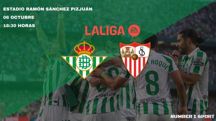 Imagen de la previa del partido Sevilla FC-Real Betis.